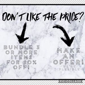 🔹MAKE AN OFFER OR BUNDLE🔹